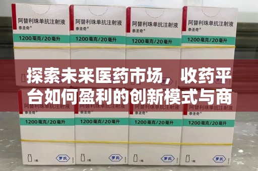 江门探索未来医药市场，收药平台如何盈利的创新模式与商业前景