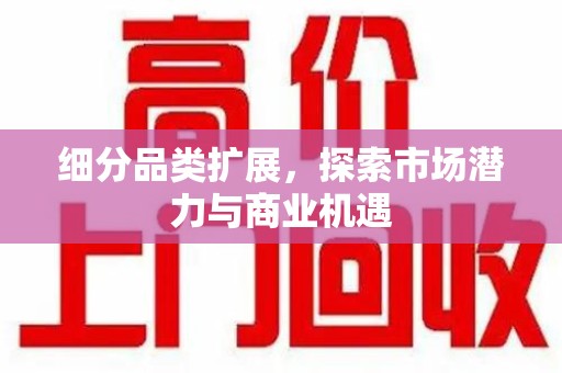 江门细分品类扩展，探索市场潜力与商业机遇